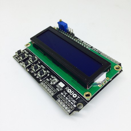 Ecran LCD 1602 avec boutons (LCD keypad shield) Arduino maroc 